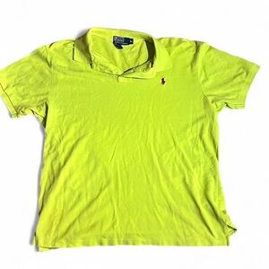 Ralph Lauren Bright Yellow Polo Shirt